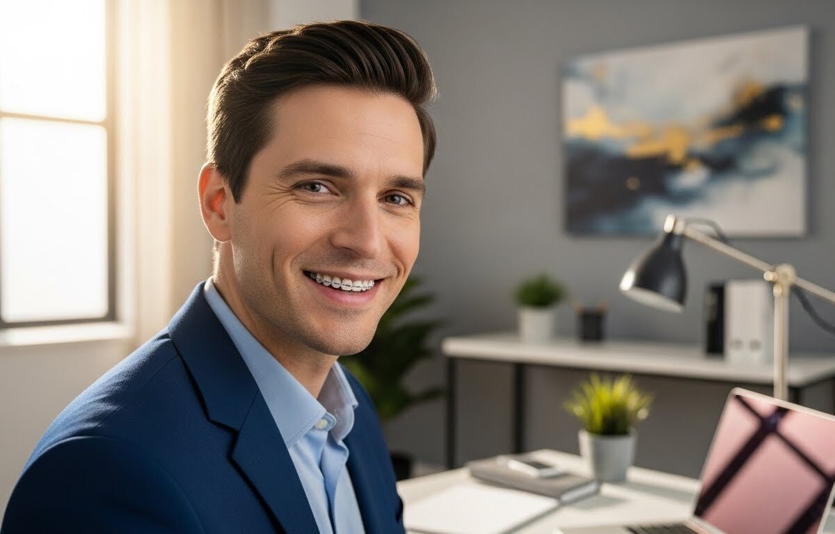 Professional-friendly ceramic and invisible braces in Edmonton